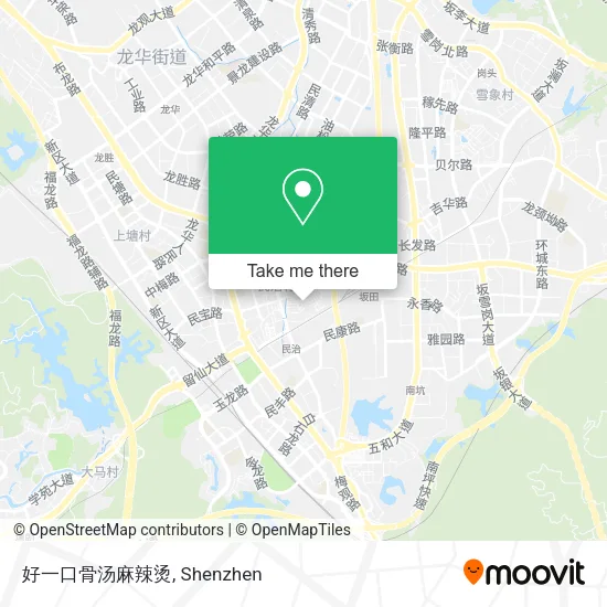 好一口骨汤麻辣烫 map