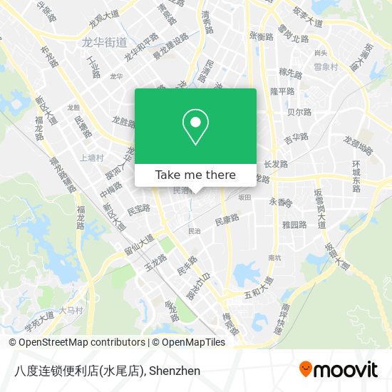 八度连锁便利店(水尾店) map