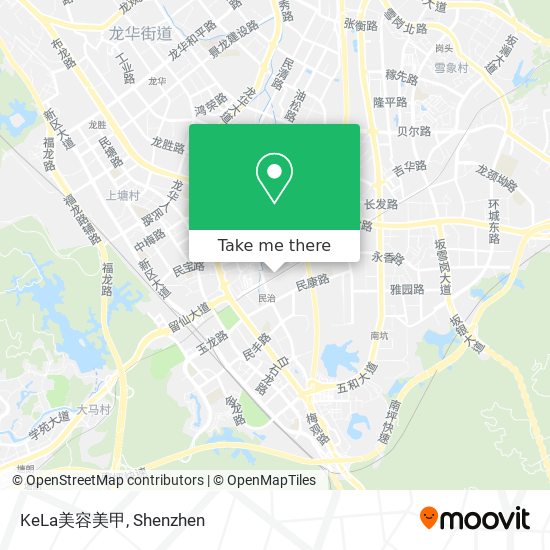 KeLa美容美甲 map