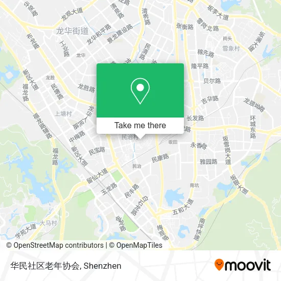 华民社区老年协会 map