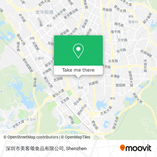 深圳市美客颂食品有限公司 map