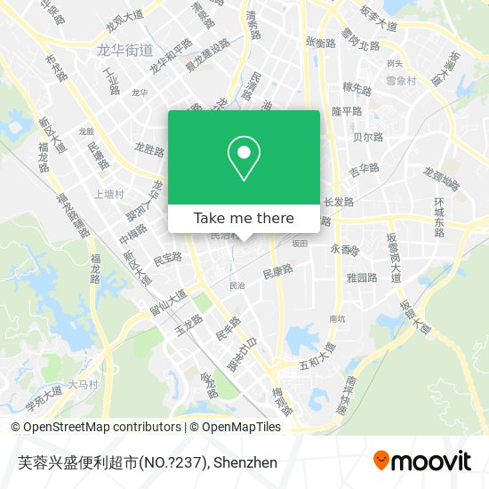 芙蓉兴盛便利超市(NO.?237) map