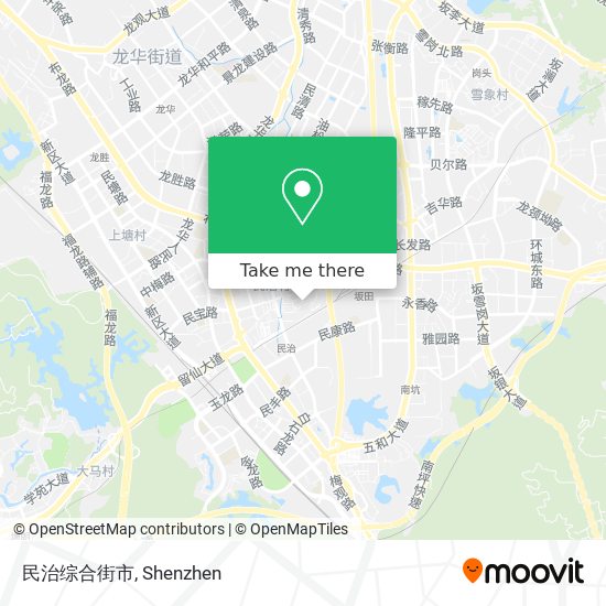 民治综合街市 map