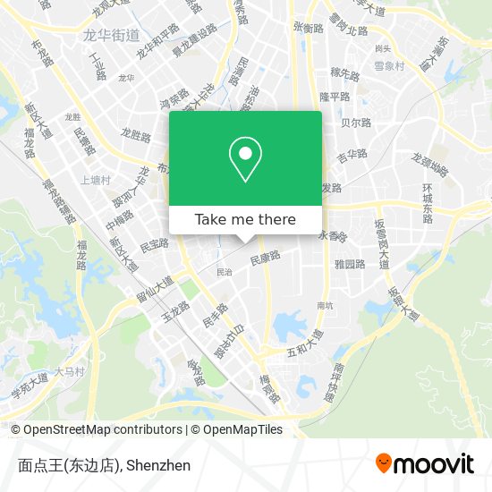面点王(东边店) map