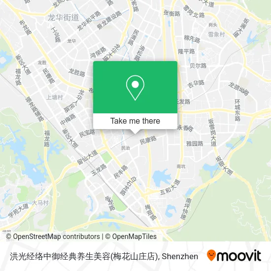 洪光经络中御经典养生美容(梅花山庄店) map