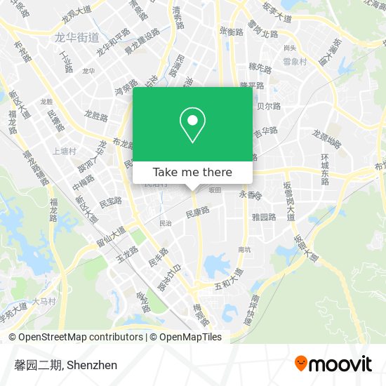 馨园二期 map