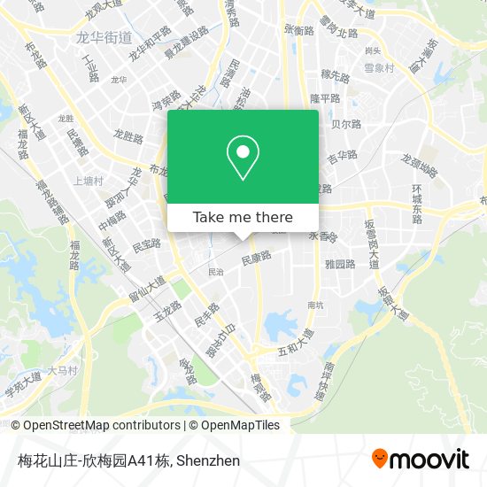 梅花山庄-欣梅园A41栋 map