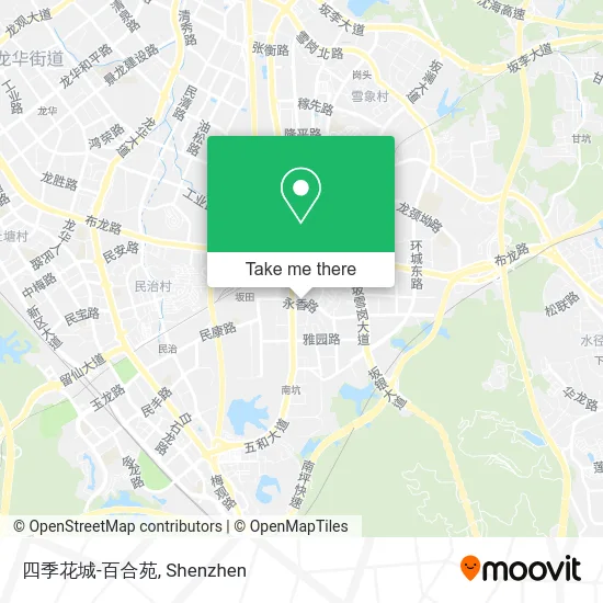 四季花城-百合苑 map