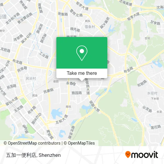 五加一便利店 map