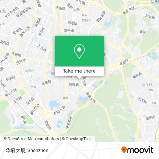 华府大厦 map