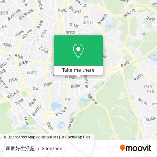 家家好生活超市 map