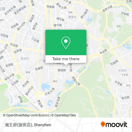 湘王府(坂田店) map