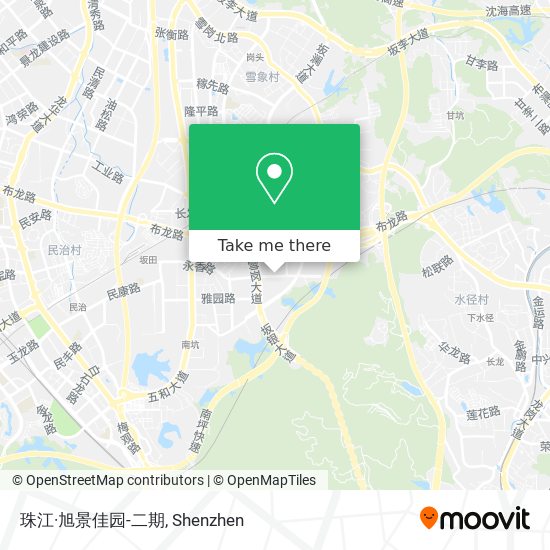 珠江·旭景佳园-二期 map