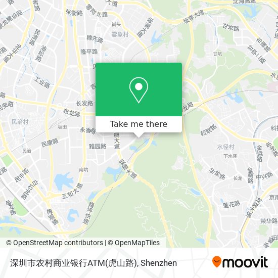 深圳市农村商业银行ATM(虎山路) map
