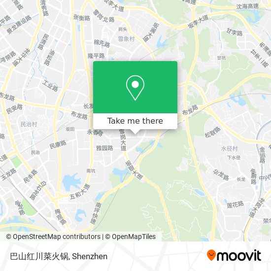 巴山红川菜火锅 map
