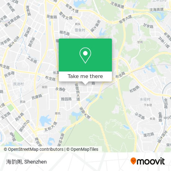 海韵阁 map