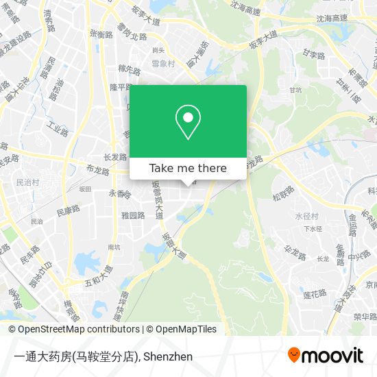 一通大药房(马鞍堂分店) map