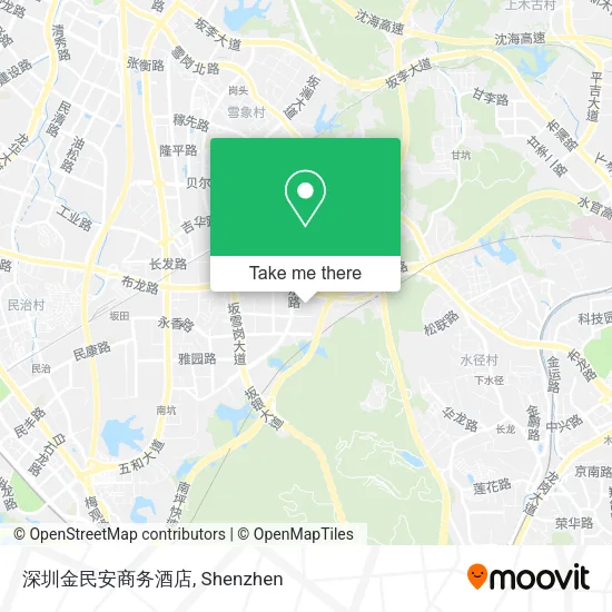 深圳金民安商务酒店 map
