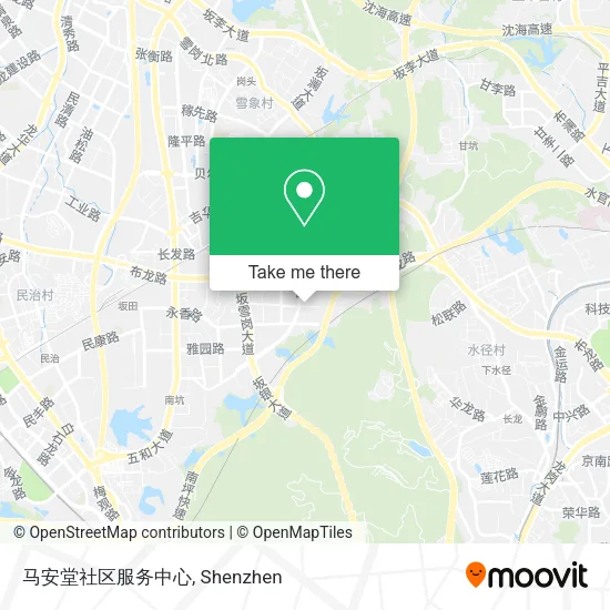 马安堂社区服务中心 map