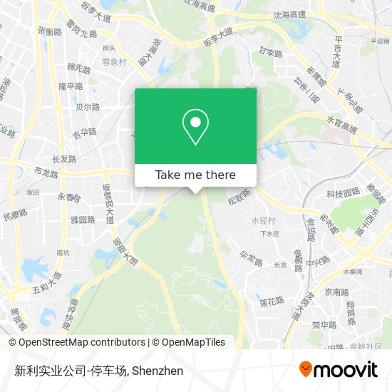 新利实业公司-停车场 map