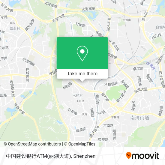 中国建设银行ATM(丽湖大道) map