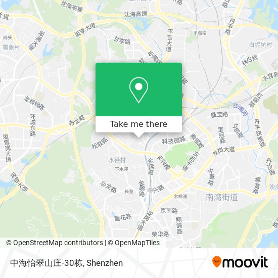 中海怡翠山庄-30栋 map
