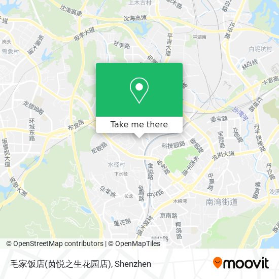 毛家饭店(茵悦之生花园店) map
