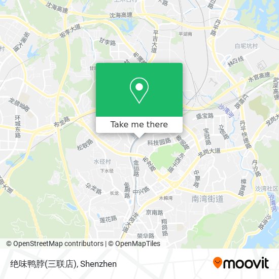 绝味鸭脖(三联店) map