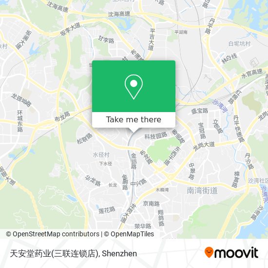 天安堂药业(三联连锁店) map