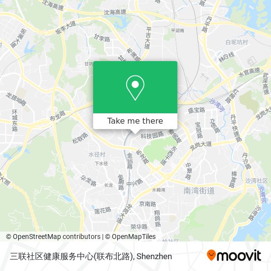 三联社区健康服务中心(联布北路) map