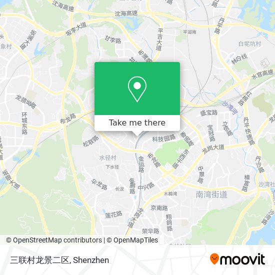 三联村龙景二区 map