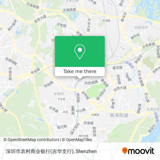 深圳市农村商业银行(吉华支行) map