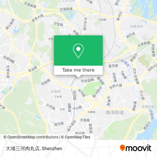 大埔三河肉丸店 map