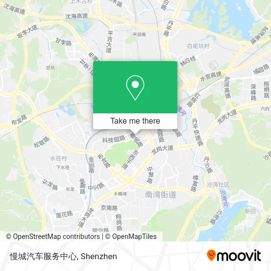 慢城汽车服务中心 map