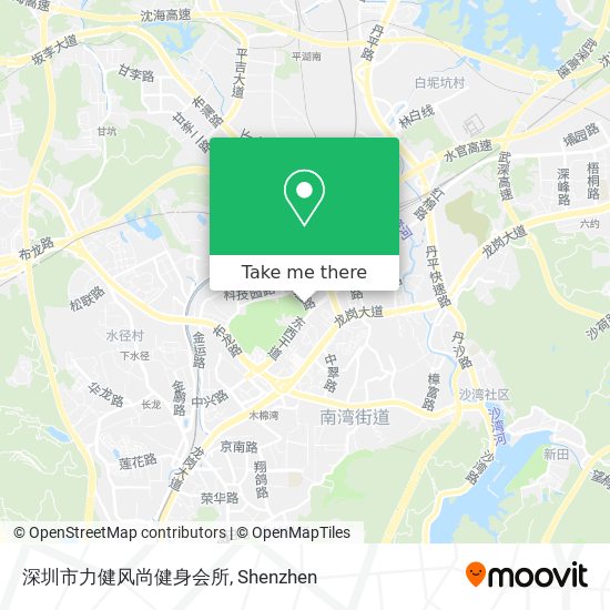 深圳市力健风尚健身会所 map