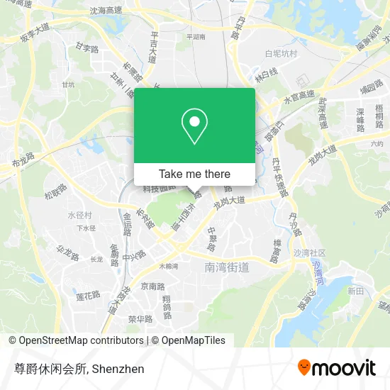 尊爵休闲会所 map