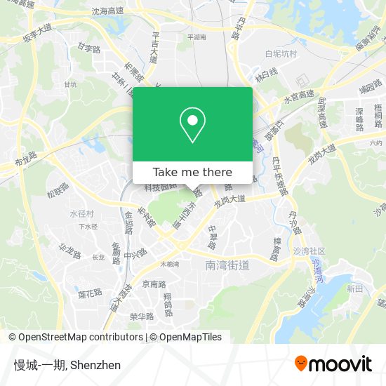 慢城-一期 map