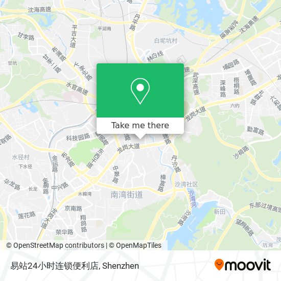 易站24小时连锁便利店 map