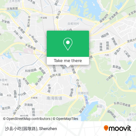 沙县小吃(园墩路) map