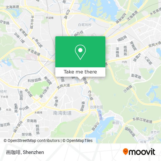 画咖啡 map