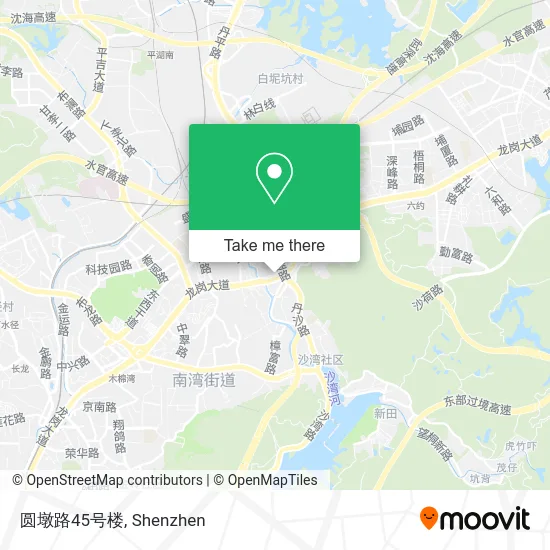 圆墩路45号楼 map