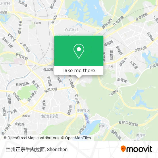 兰州正宗牛肉拉面 map