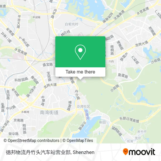 德邦物流丹竹头汽车站营业部 map