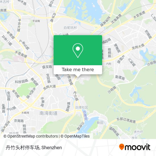 丹竹头村停车场 map