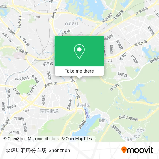 森辉煌酒店-停车场 map
