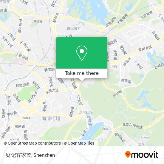 财记客家菜 map