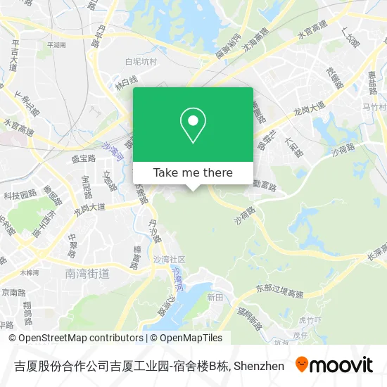 吉厦股份合作公司吉厦工业园-宿舍楼B栋 map