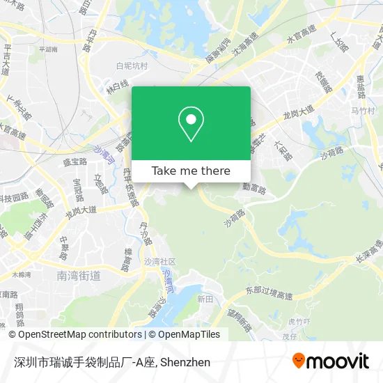 深圳市瑞诚手袋制品厂-A座 map
