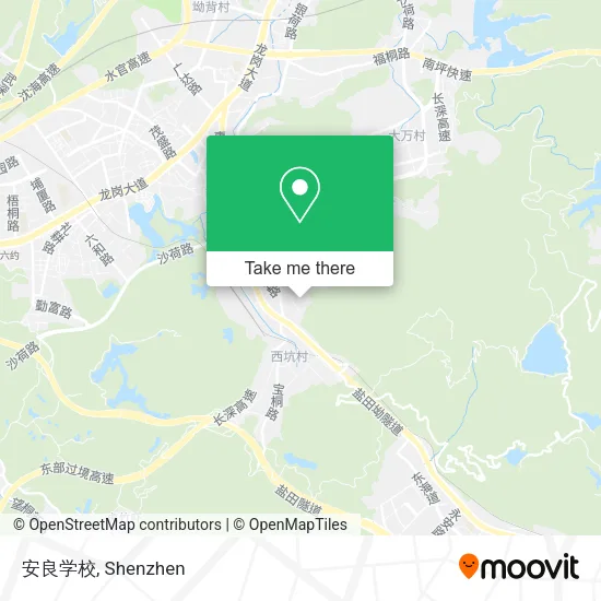 安良学校 map