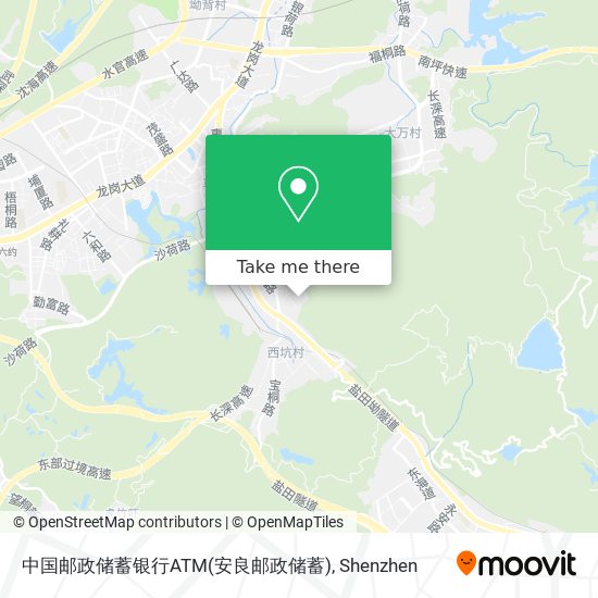 中国邮政储蓄银行ATM(安良邮政储蓄) map